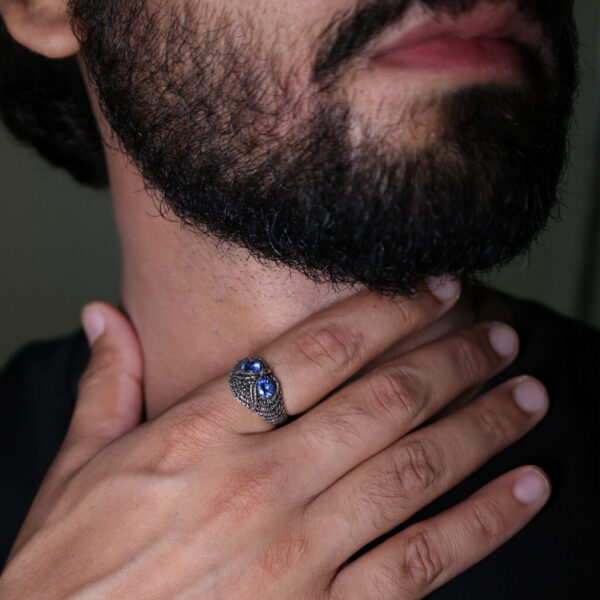 Blue Owl Ring