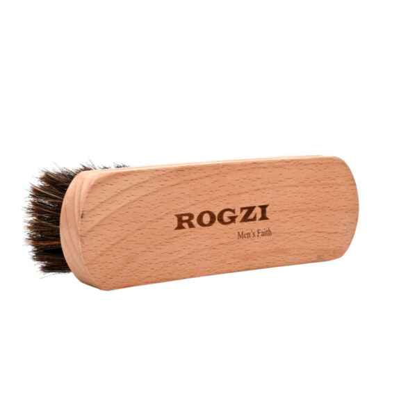 Rogzi 100% Natural Horse Hair Shoe Brush