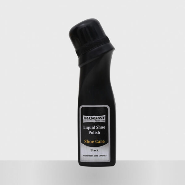 Rogzi Liquid Shoe Polish Black (75ml)