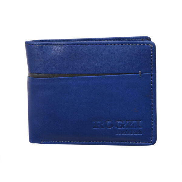 Men's Heritage Leather Wallet (Blue) | RFID