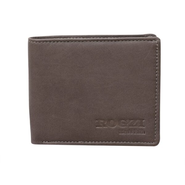 Men's Soul Leather Wallet (Grey) | RFID