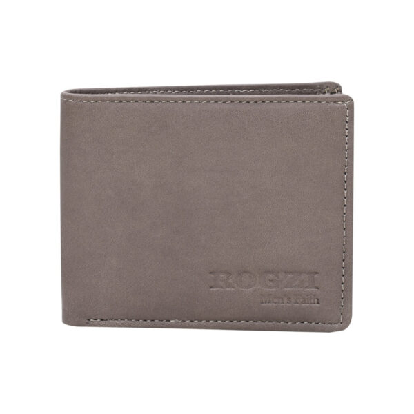 Men's Soul Leather Wallet (Grey)