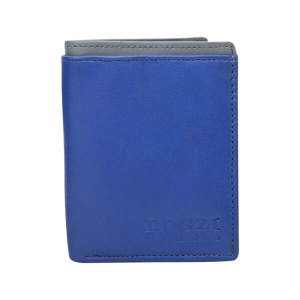 Men's Kingdom Leather Wallet (Blue)