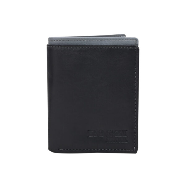 Men's Kingdom Leather Wallet (Black)