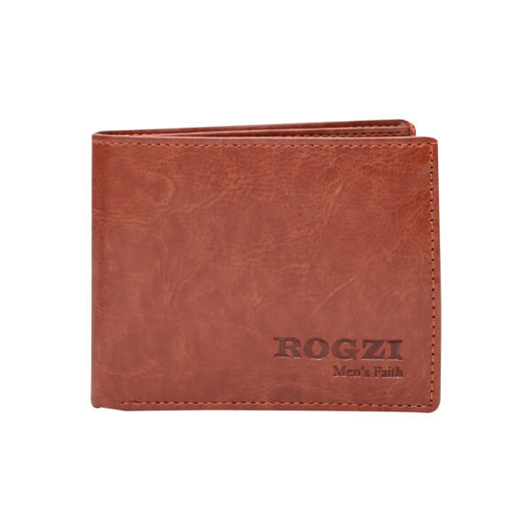 Classic Men's Leather Wallet (Brown)