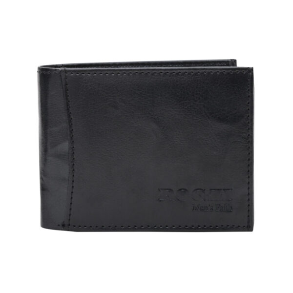 Prime Pockets Leather Wallet (Black) | RFID