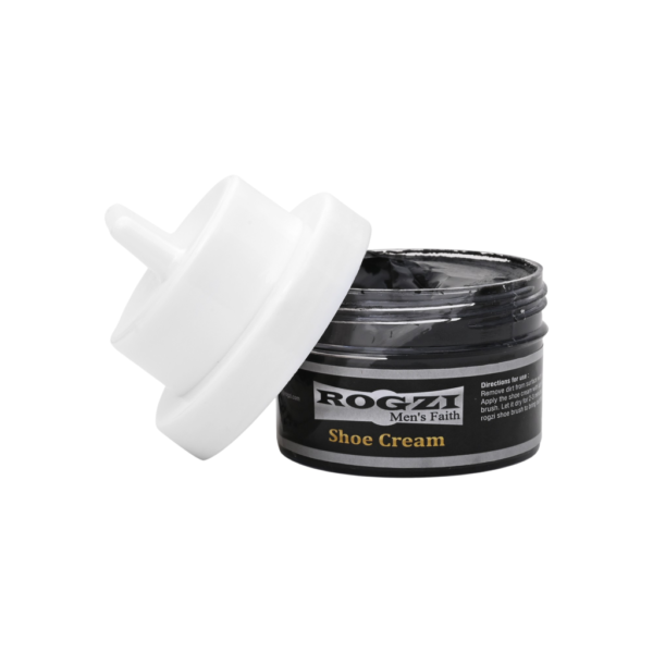 Rogzi Shoe Cream With Applicator Black (60g)