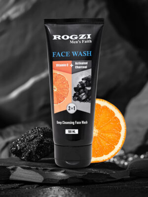 Rogzi Vitamin C & Charcoal Face Wash (100 ml)