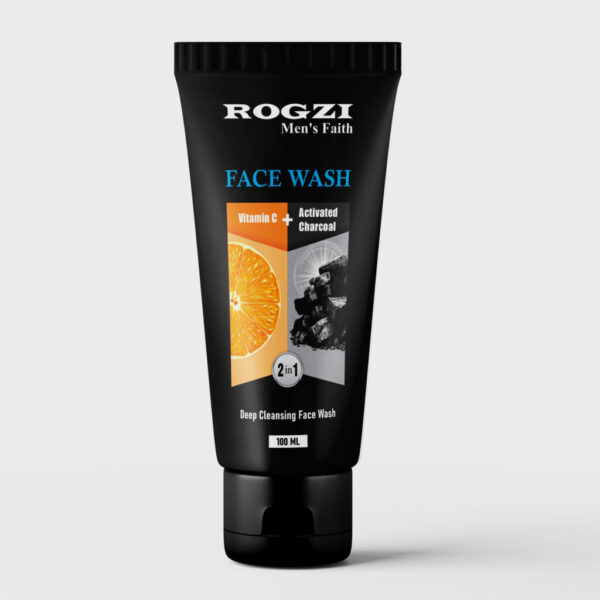 Rogzi Vitamin C & Charcoal Face Wash (100 ml)