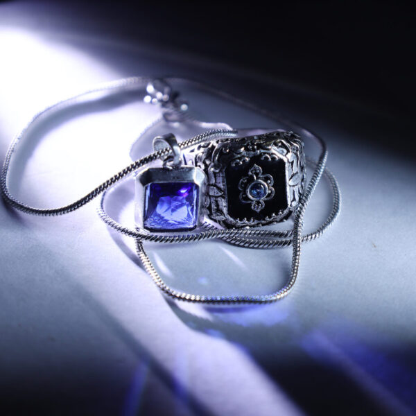 Blue Zenith Ring & Pendant (Combo)