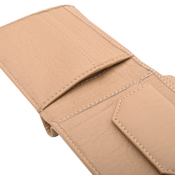 Regal Faux Leather Wallet (TAN) | RFID - Image 4