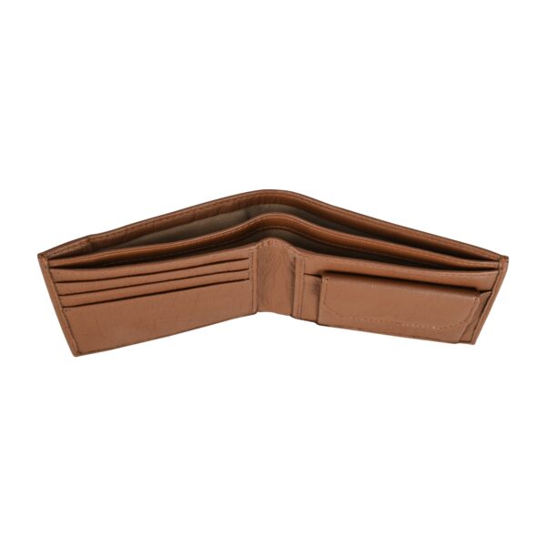 Regal Faux Leather Wallet (BROWN) | RFID - Image 3